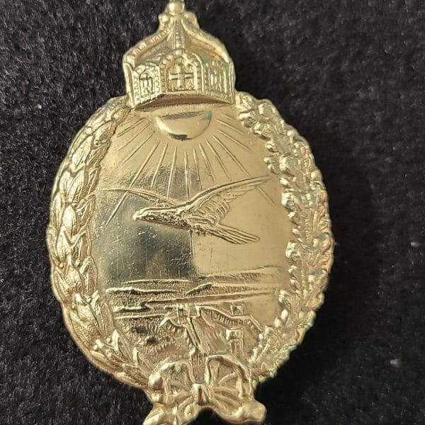 Imperial German Naval Land Pilots Badge in Prinzen Size