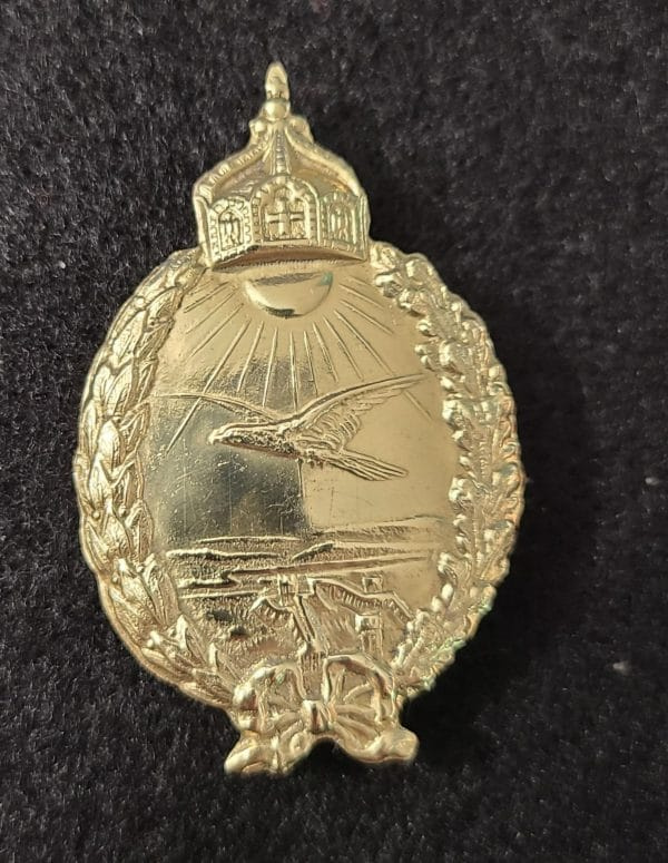 Imperial German Naval Land Pilots Badge in Prinzen Size