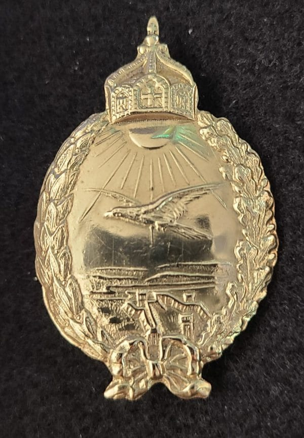 Imperial German Naval Land Pilots Badge in Prinzen Size - Image 4