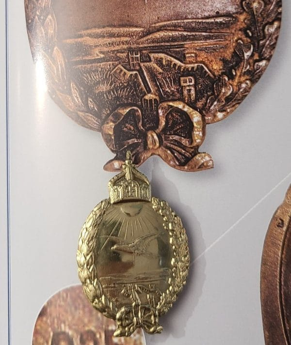 Imperial German Naval Land Pilots Badge in Prinzen Size - Image 9