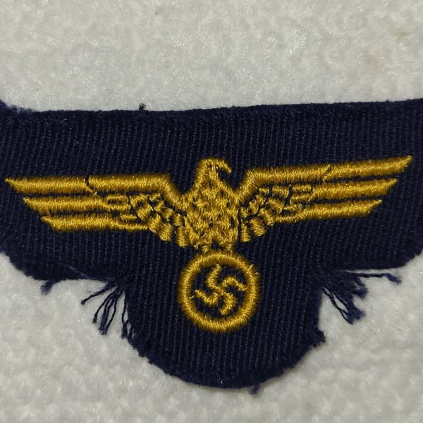 Kriegsmarine Hand Embroidered Cap Eagle