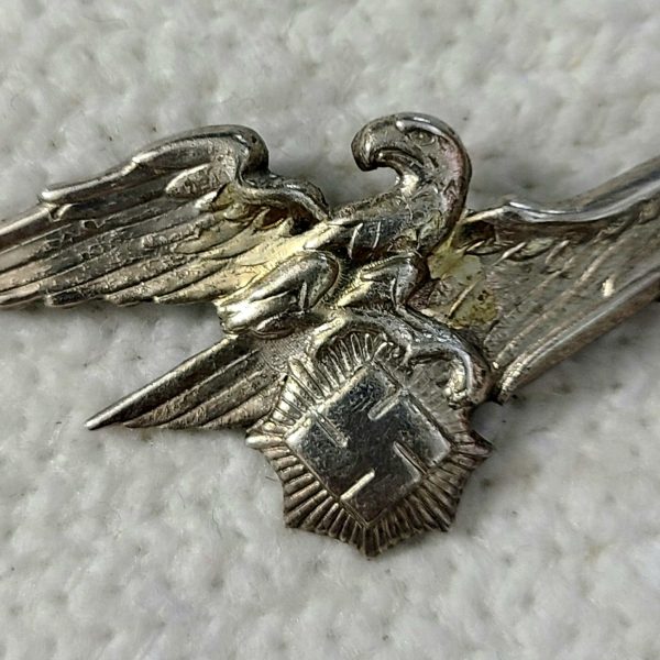 RLB Reichsluftschutzbund Luftschutz Officers Visor Cap Eagle