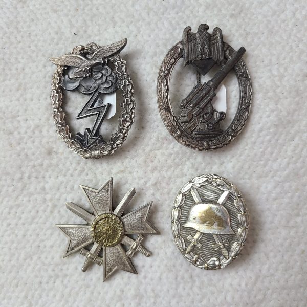 Original WW2 WWII Germany Denazified Medals