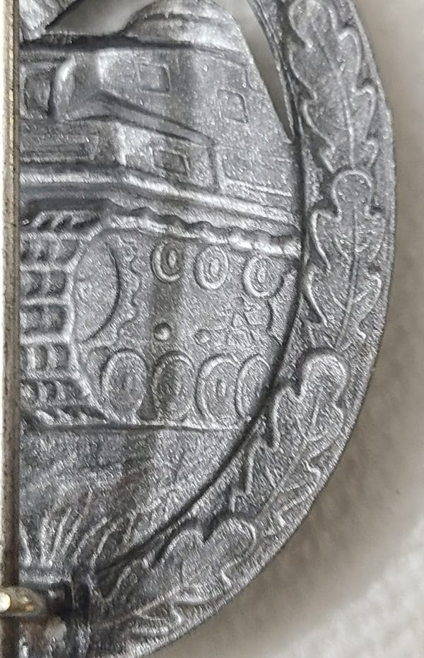 WWII Silver Panzer Assault Badge by F. W. Assmann & Söhne - Image 11