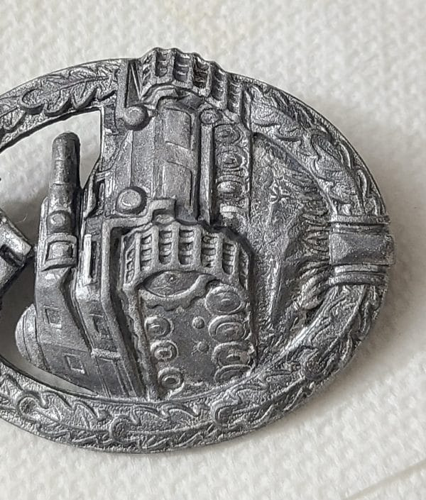 WWII Silver Panzer Assault Badge by F. W. Assmann & Söhne - Image 7