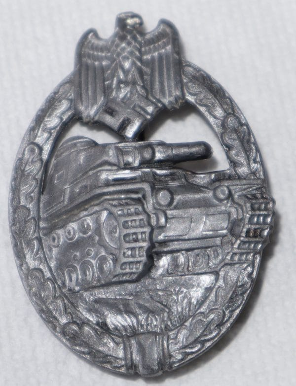 WWII Silver Panzer Assault Badge by F. W. Assmann & Söhne - Image 4