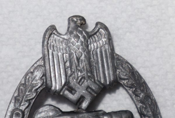 WWII Silver Panzer Assault Badge by F. W. Assmann & Söhne - Image 3