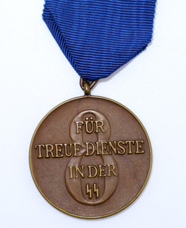 WWII German SS 8 Year Long Service Medal (Dienstauszeichnung) - Image 3