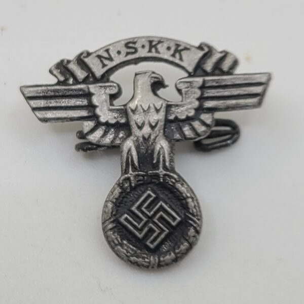 WWII German NSKK Membership Pin – Original RZM M1/76 - Hillebrand & Bröer-Lüdenscheid