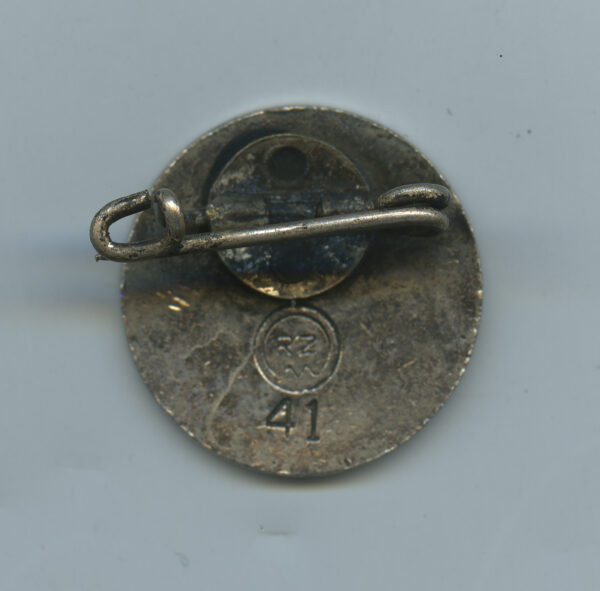 AUSTRIAN MADE NSDAP Nazi Party Support Badge - Image 3
