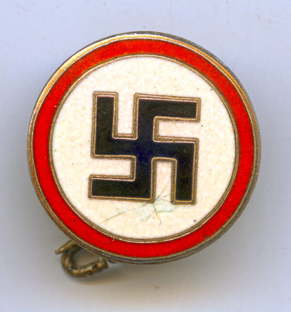 AUSTRIAN MADE NSDAP Nazi Party Support Badge