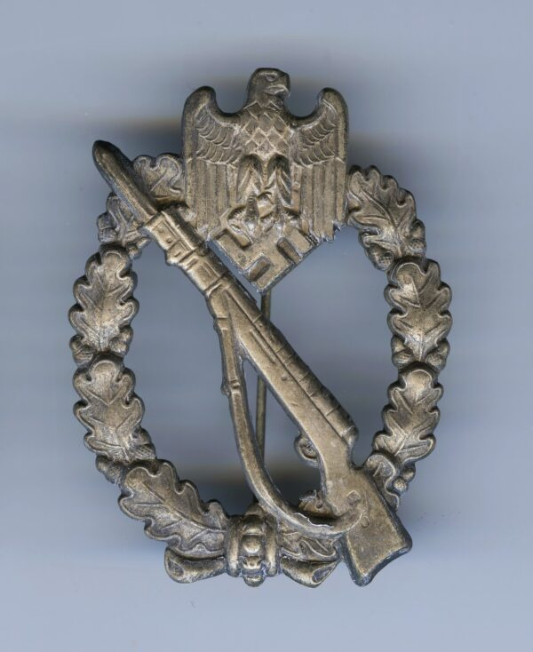 Infantry Assault Badge in Silver by  Eugen Schmidhäussler, Pforzheim