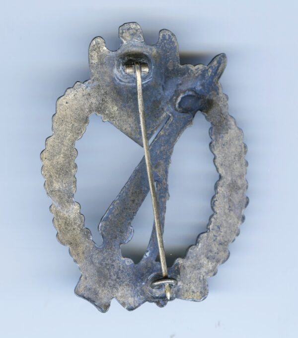 Infantry Assault Badge in Silver by  Eugen Schmidhäussler, Pforzheim - Image 2