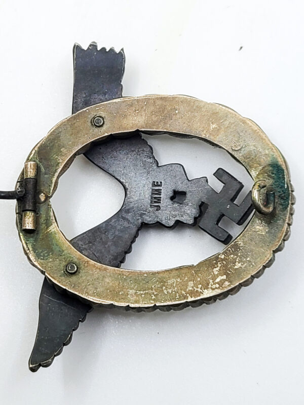 WW2 German Luftwaffe pilot badge by JMME "J3" - Image 3