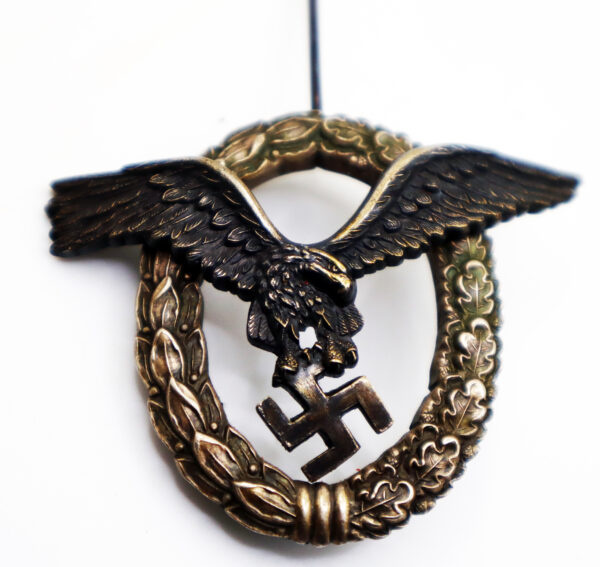 WW2 German Luftwaffe pilot badge by JMME "J3" - Image 7