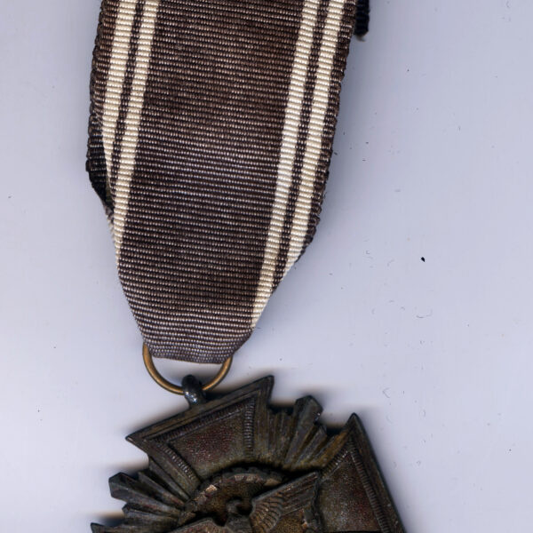 Original German WWII NSDAP Party Long Service Award Third Class with Ribbon - 10 Years