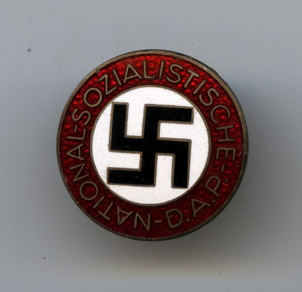 NSDAP Membership Pin M1/42 - Kerbach & Israel of Dresden