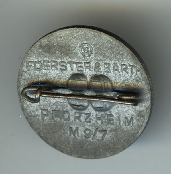 Alsace “Opferring Elsass” NSDAP Supporter Pin - Image 2