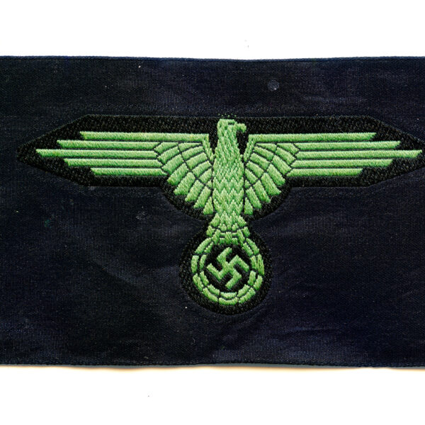 Green Waffen-SS BeVo Camouflage Cap Eagle